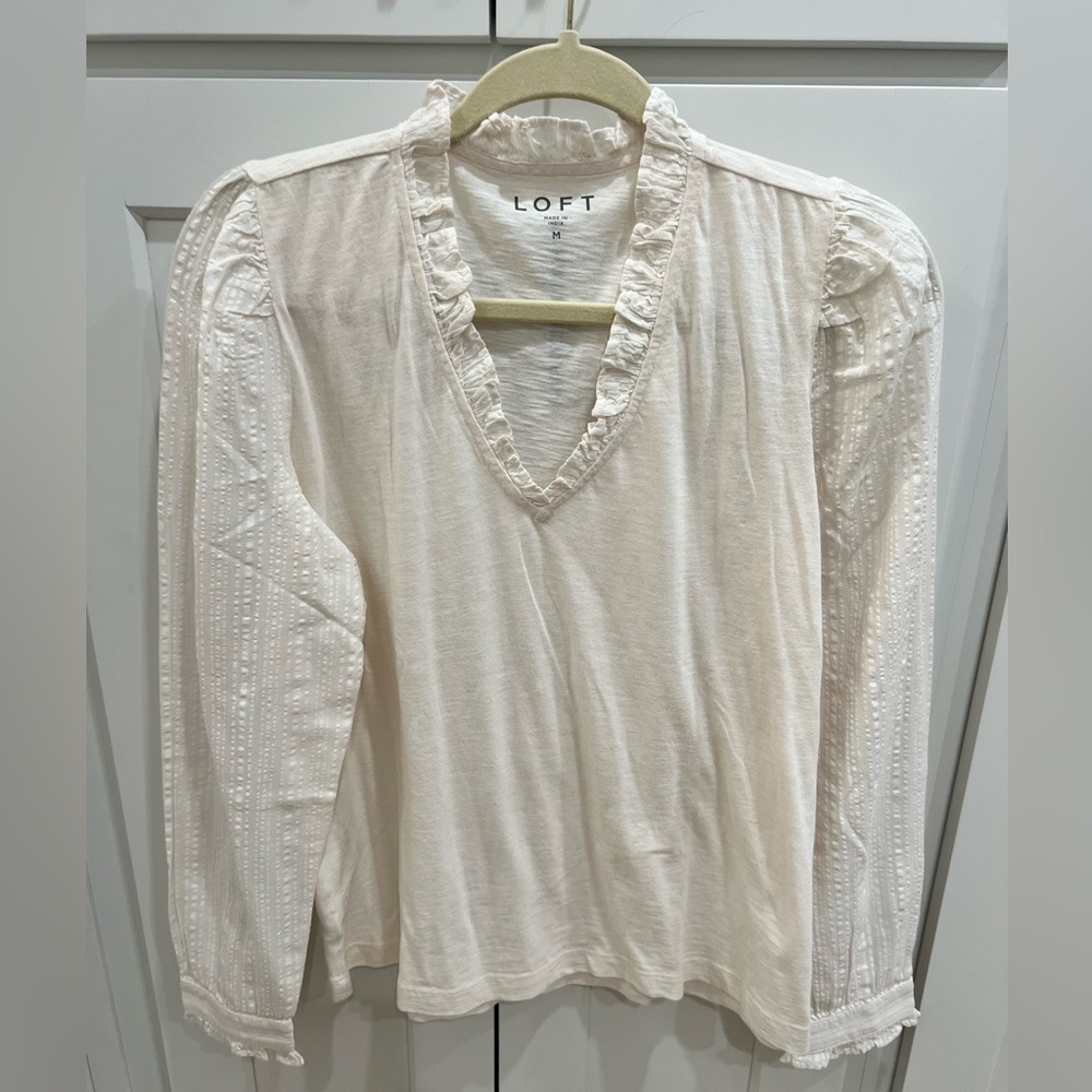 NWT Ann Taylor Loft blouse size Medium